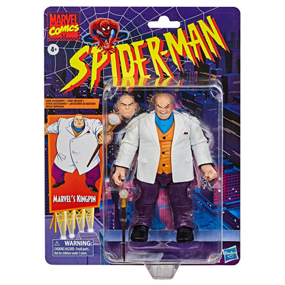 kingpin spider man vintage marvel comics figure 15cm