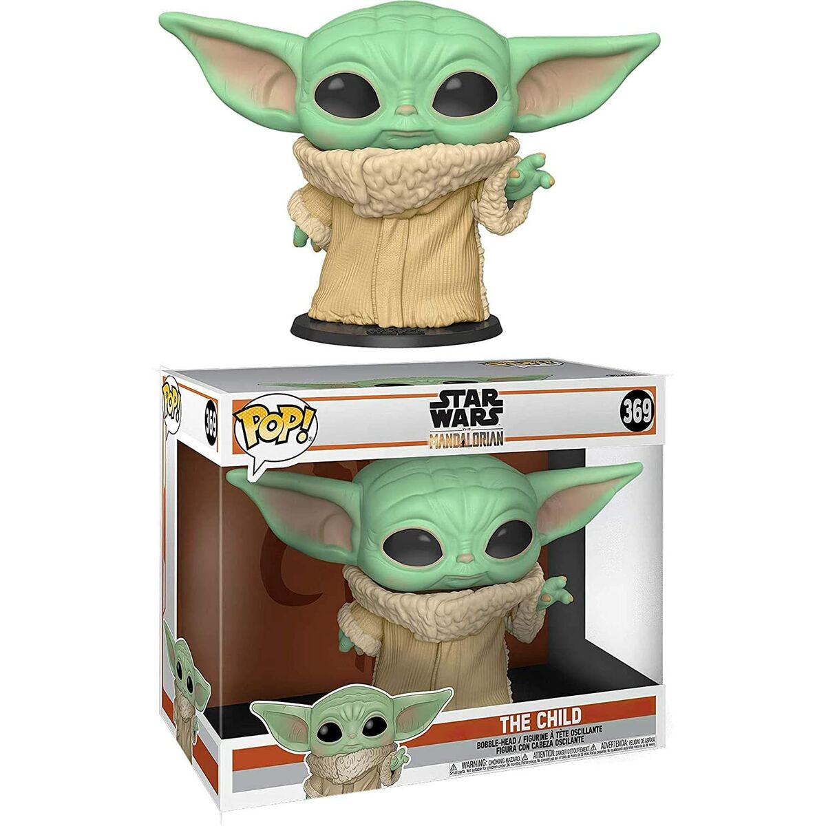 pop figure star wars mandalorian yoda the child 25cm