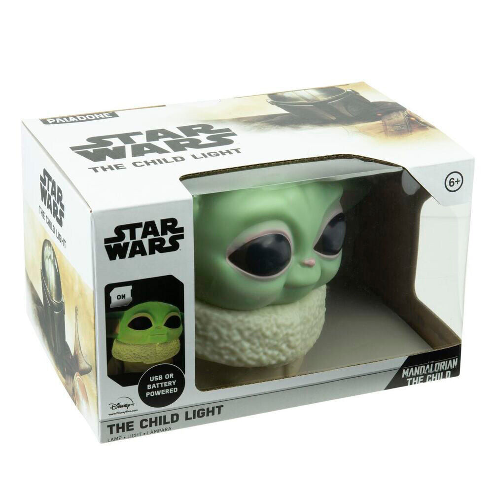 Lampe 3D Yoda l'Enfant le Mandalorien Star Wars