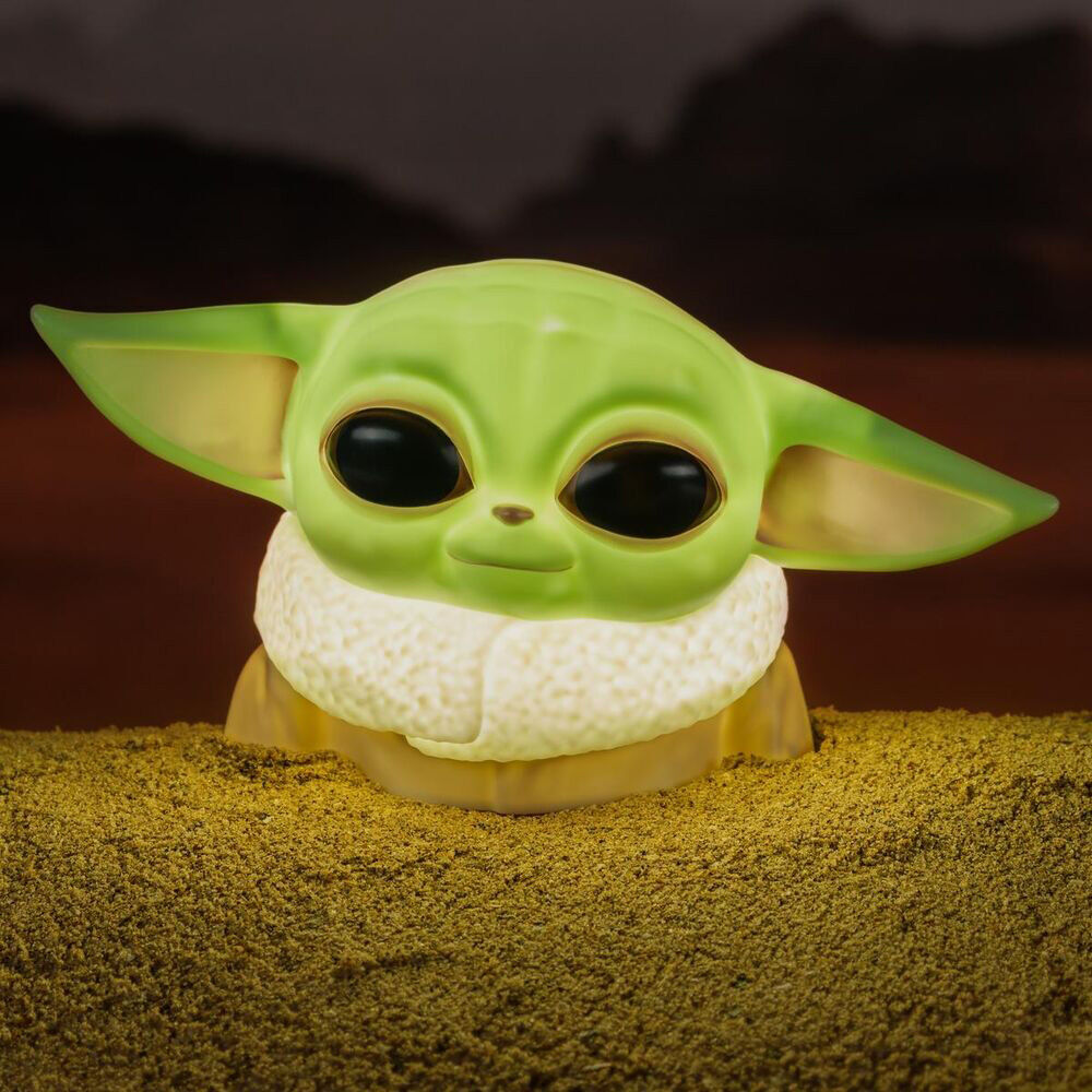 yoda the child the mandalorian star wars 3d lamp