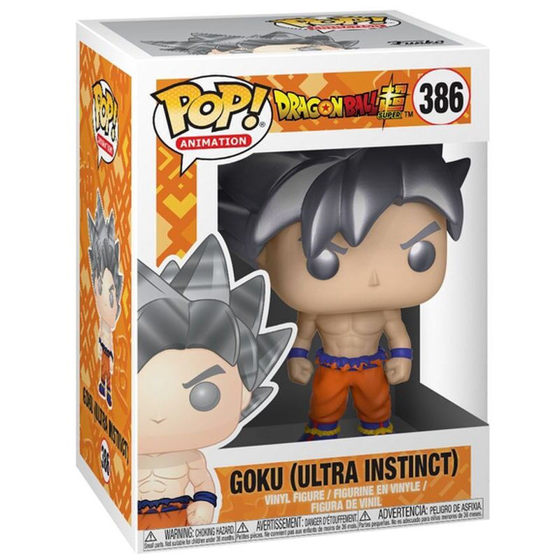 Statuetta POP di Goku di Dragon Ball Z in forma Ultra Istinto