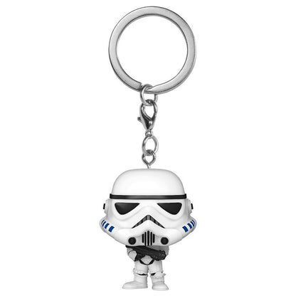 pocket pop star wars stormtrooper keychain