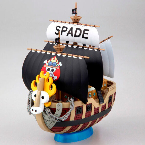 Kit de maqueta de figura: Barco pirata Spade de One Piece 15 cm