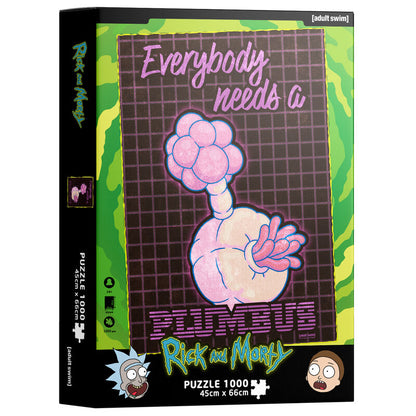 puzzle plumbus rick and morty 1000 pieces