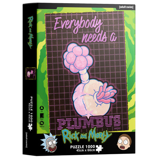 puzzle plumbus rick and morty 1000 pieces