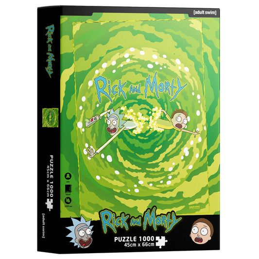puzzle portal rick and morty 1000 pieces