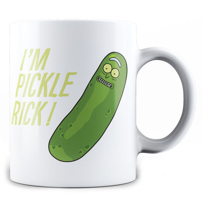 i am pickle rick mug  rick and morty
