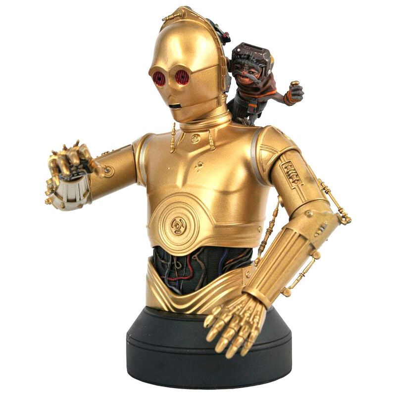 bust c 3po and babu frik star wars episode ix 15cm