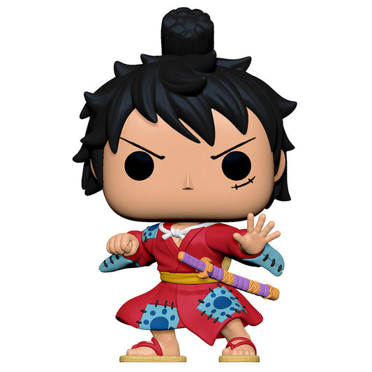 pop figure one piece luffy in kimono