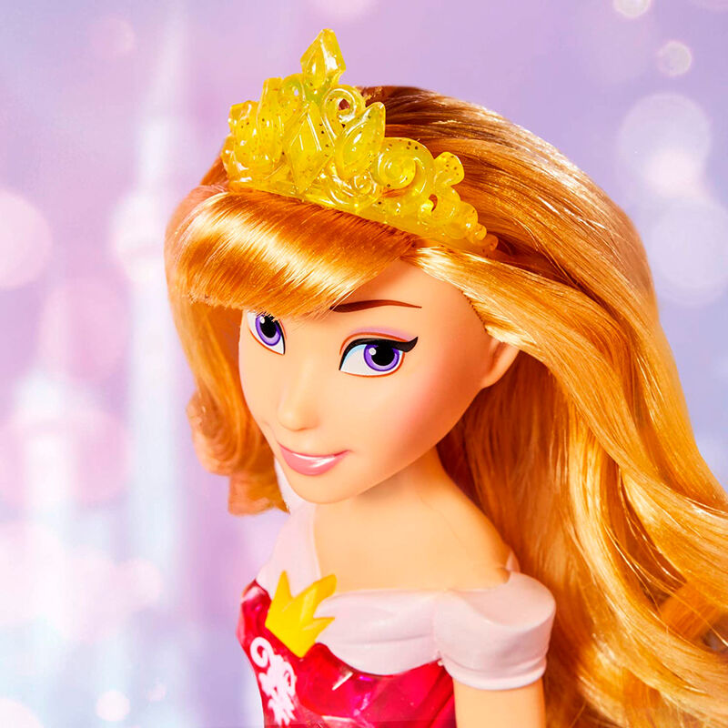 Boneca Aurora da Bela Adormecida da Disney com Glitter Real