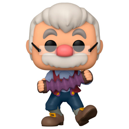 pop figure disney pinocchio geppetto with accordion