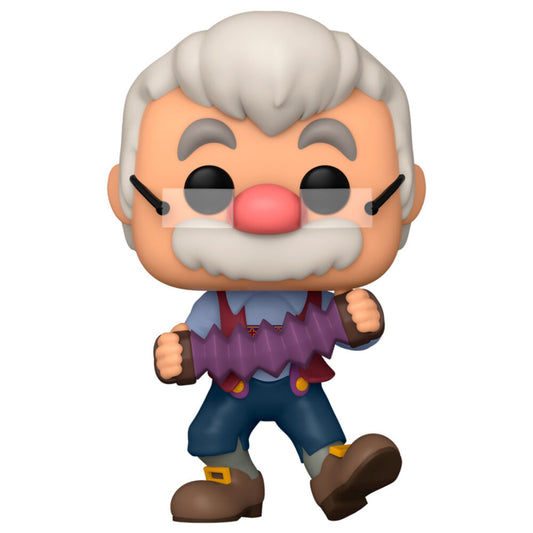 pop figure disney pinocchio geppetto with accordion