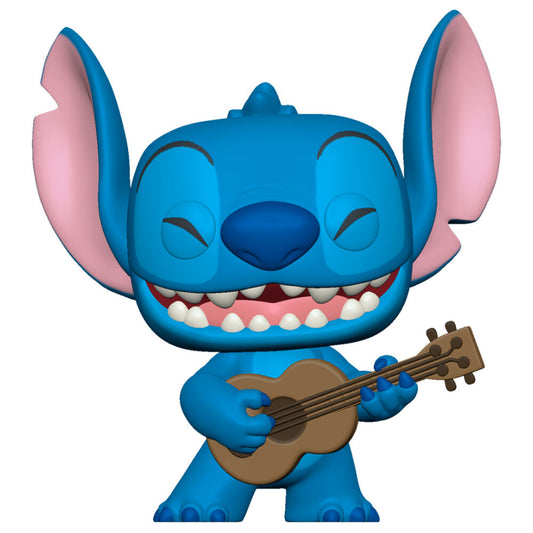 disney lilo and stitch pop figure  stitch with ukulele