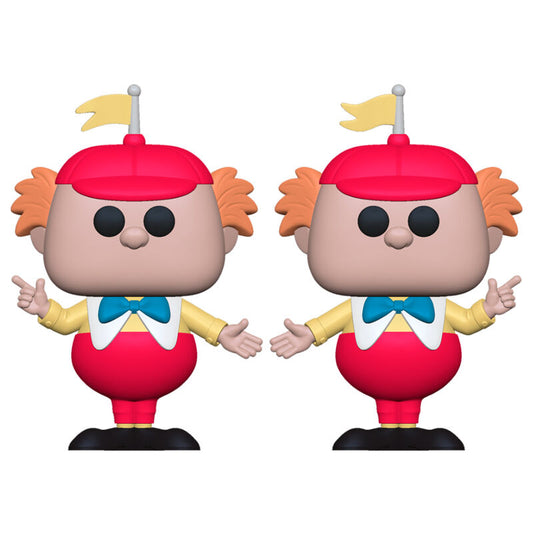 Confezione blister da 2 statuette Disney POP di Tweedle Dee e Dum ispirate ad Alice nel Paese delle Meraviglie