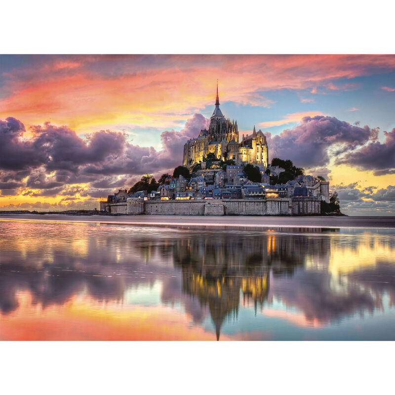 Puzzle Le Magnifique Mont Saint Michel 1000 pieces