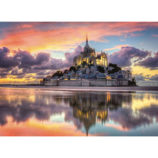 Puzzle Le Magnifique Mont Saint Michel 1000 pieces