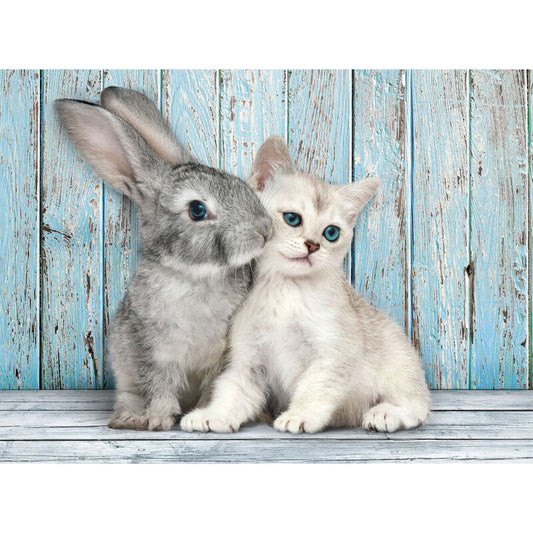 Cat and Rabbit Puzzle 500pcs