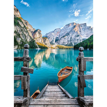 Puzzle del lago di Braies 500 pezzi