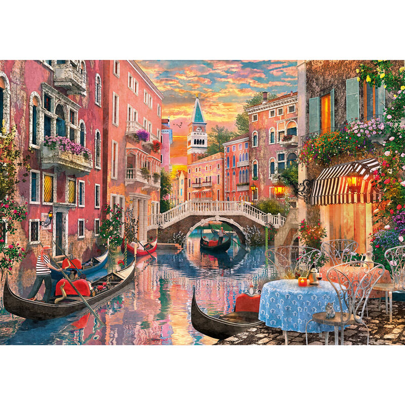 Puzzle Sunset in Venice 6000pcs