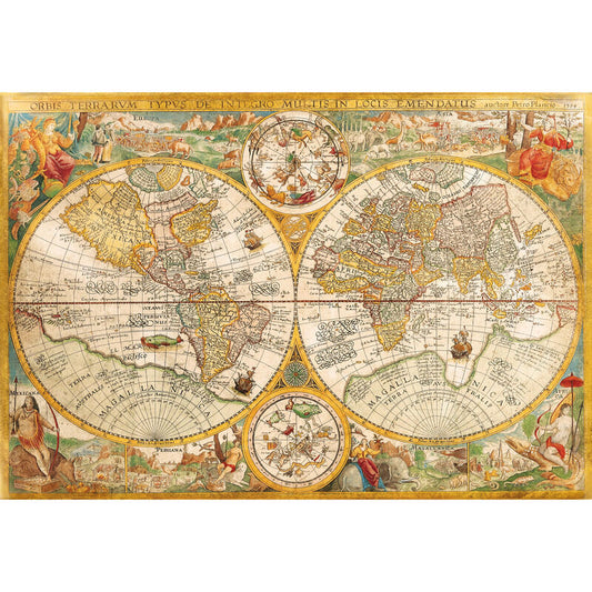 Puzzle da 2000 pezzi con mappa antica