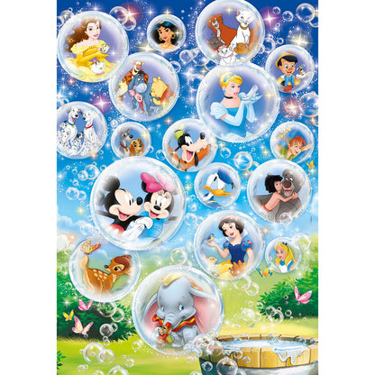 Quebra-cabeça clássico da Disney com 104 peças