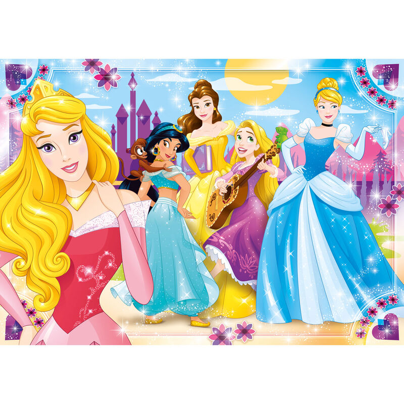 Quebra-cabeça Maxi Princesas da Disney 104 peças