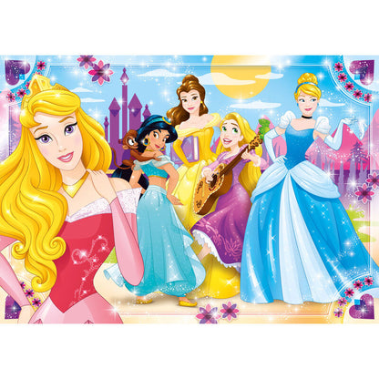 Quebra-cabeça Maxi Princesas da Disney 104 peças