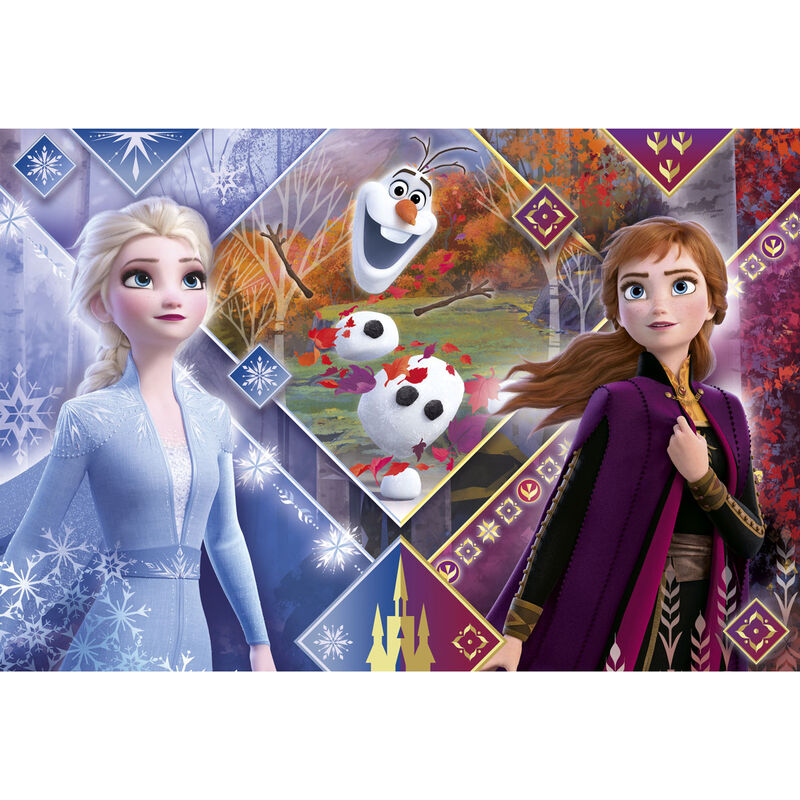 Quebra cabeça Maxi Frozen 2 Disney 104 peças