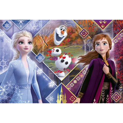 Quebra cabeça Maxi Frozen 2 Disney 104 peças