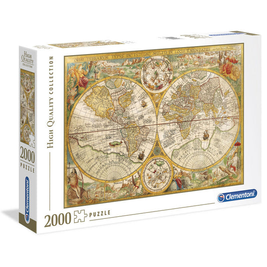 2000 piece antique map puzzle