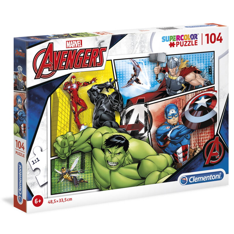 puzzle avengers avengers marvel 104pcs