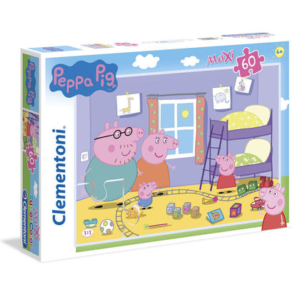 maxi peppa pig puzzle 60pcs
