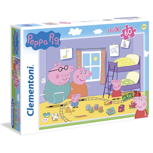 maxi peppa pig puzzle 60pcs