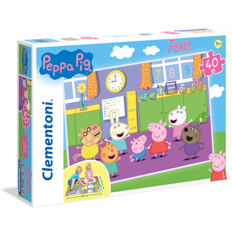 peppa pig floor puzzle 40pcs