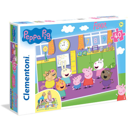 peppa pig floor puzzle 40pcs