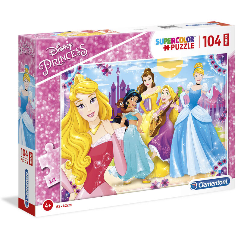 disney princess maxi puzzle 104 pcs