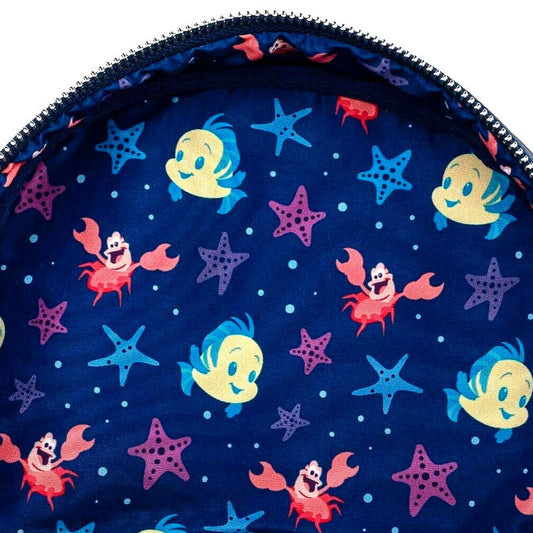 Mochila góndola de La Sirenita de Disney Loungefly 31 cm
