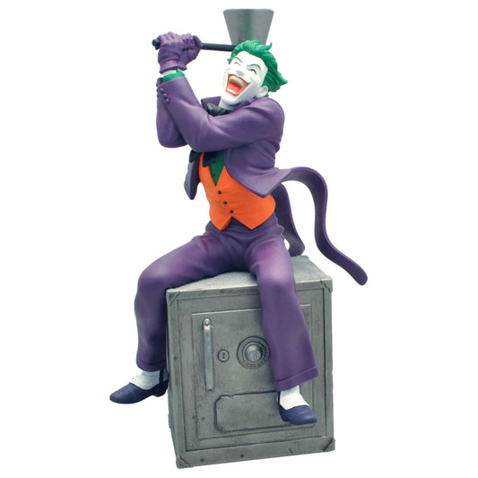 joker piggy bank figure dc comics safe