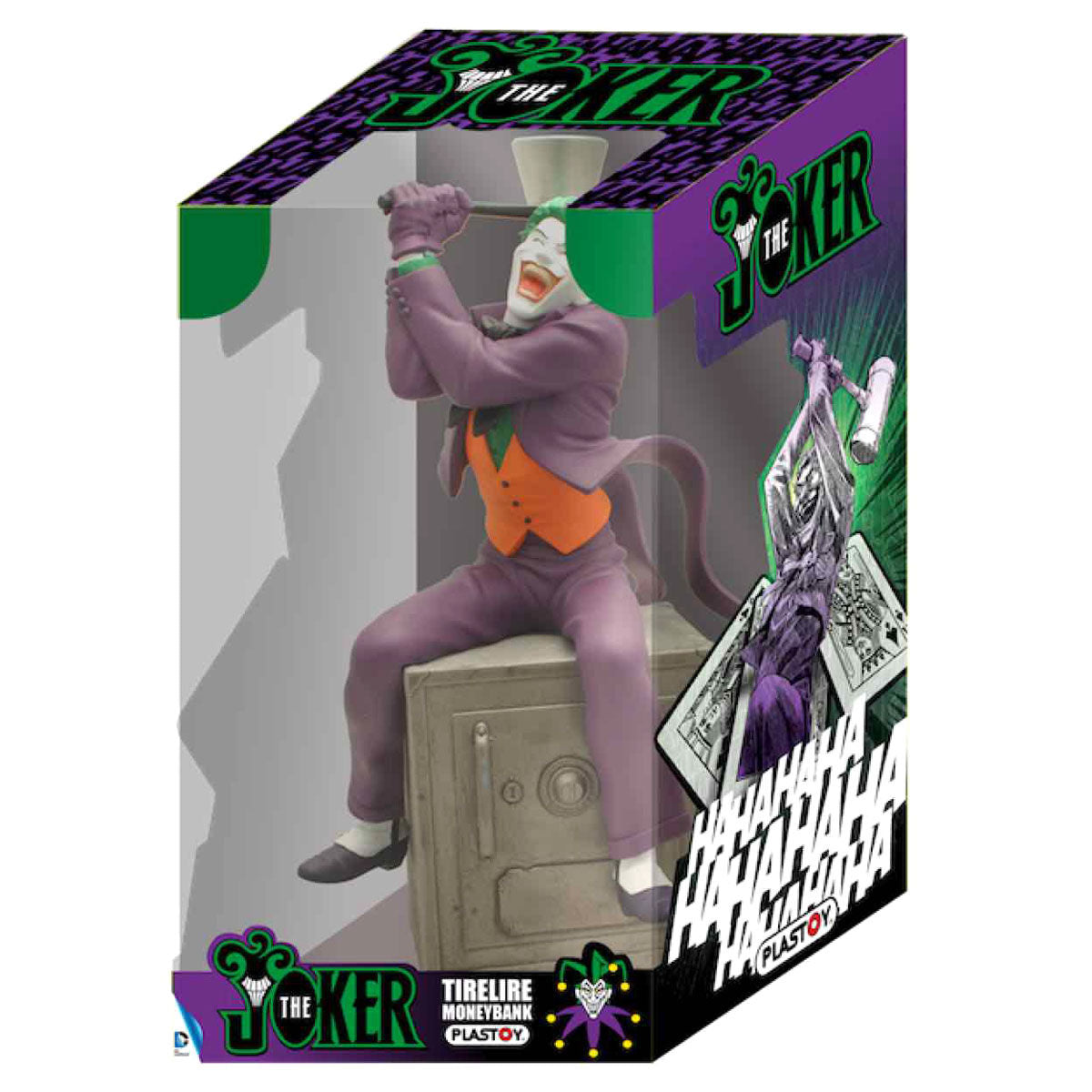 Cofrinho do Coringa em forma de porquinho da DC Comics