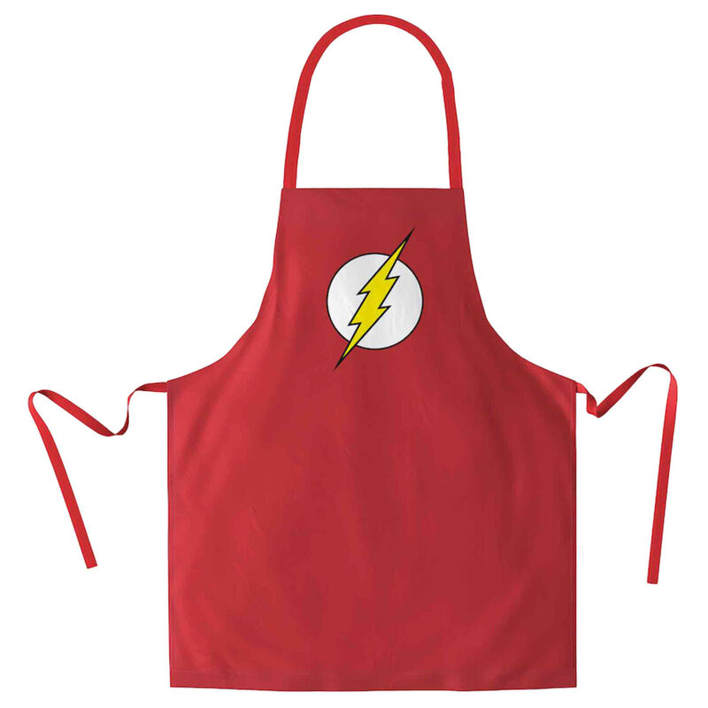 flash dc comics apron