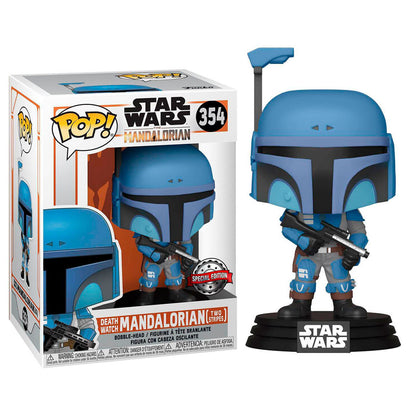 pop figure star wars mandalorian death watch mandalorian two stripes exclusive