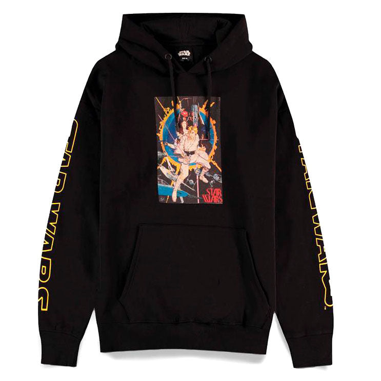 vintage star wars poster hoodie