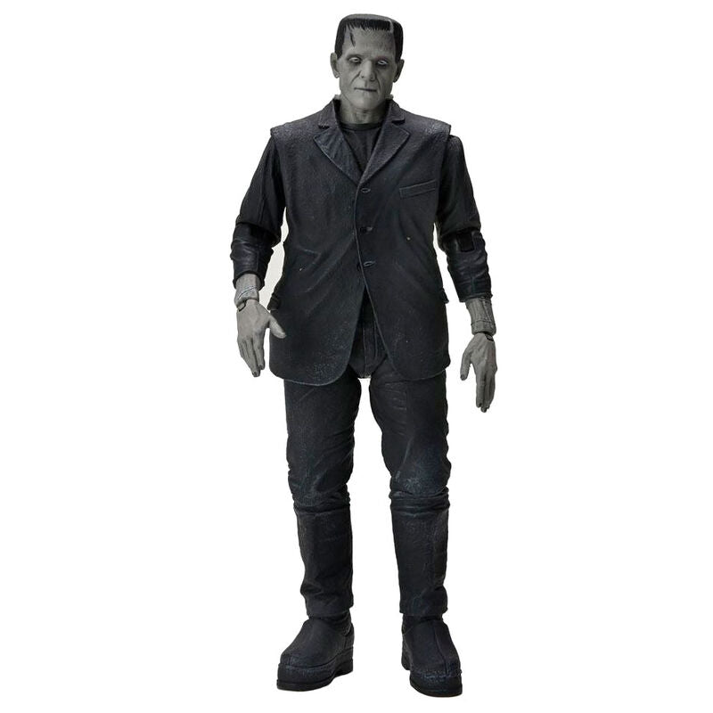 Figurine Ultimate Frankenstein Monster en noir et blanc Universal Monsters 18 cm