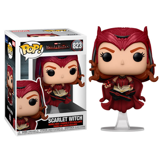 marvel wandavision scarlet witch pop figure