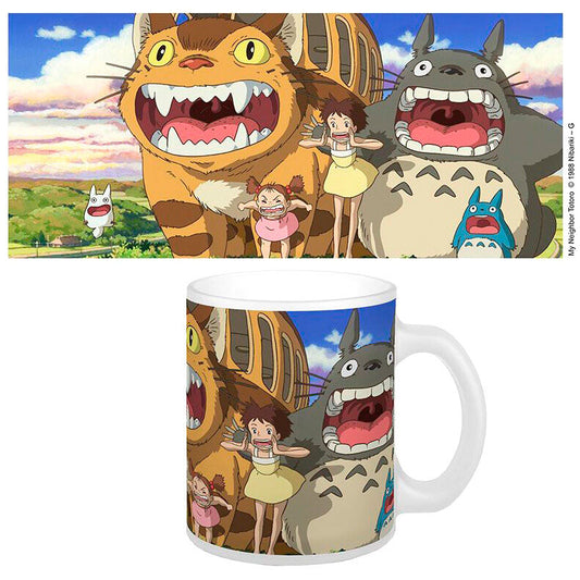 nekobus and totoro mug my neighbor totoro