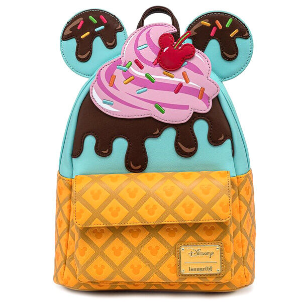 ice cream mickey minnie disney loungefly backpack