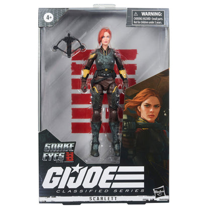 Scarlett 20 Figurka G I Joe Classified Series Snake Eyes: G I Joe Origins 15 cm