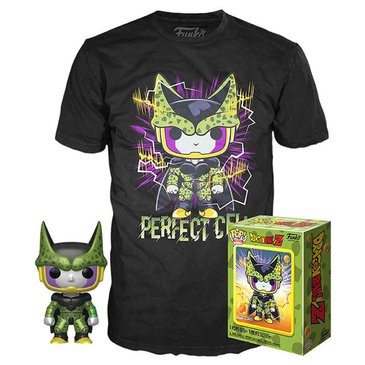 Set de figura POP y camiseta Dragon Ball Z Perfect Cell L