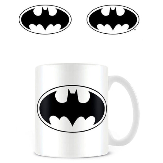 batman dc comics logo mug