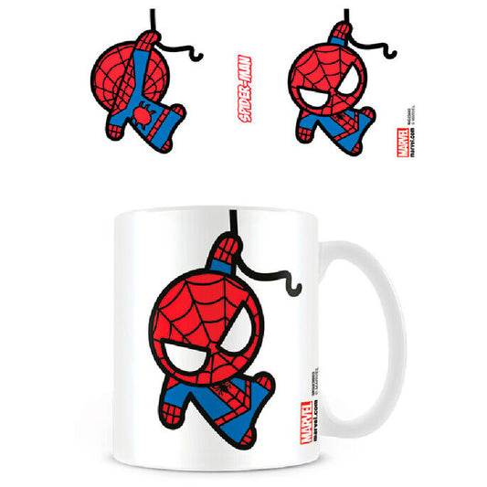 kawaii spiderman marvel mug